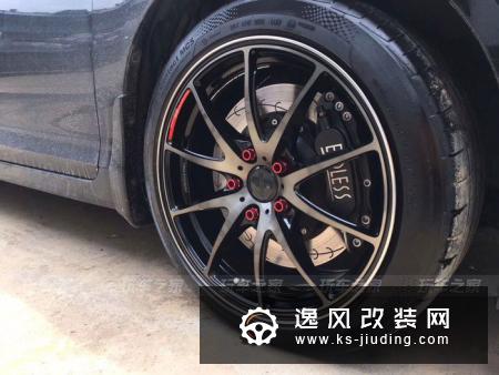 九代雅阁改装Endless前六后四刹车 升级18寸G25轮毂