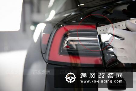 特斯拉Model3改装案例鸣谢车主:感觉还是要20寸轮胎用完