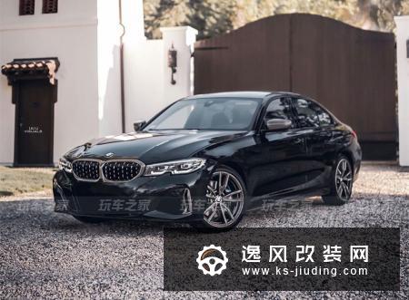 全新一代宝马M340i（G20）改装案例 轮毂升级轮胎加宽