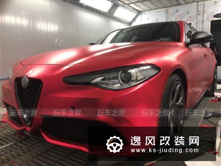 阿尔法罗密欧Giulia米兰限量改装案例 附原厂胎加速测试