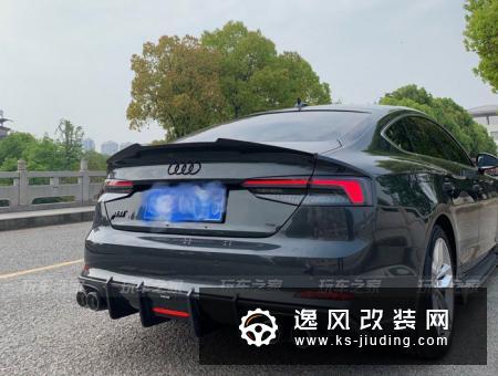 车友提新奥迪A5 两千公里轻度改装提高颜值