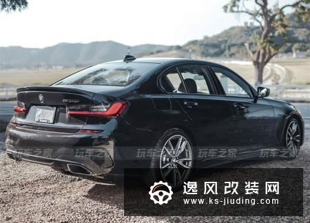 全新一代宝马M340i（G20）改装案例 轮毂升级轮胎加宽