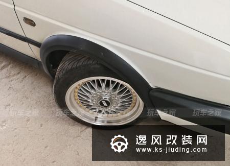 90后少年钟爱情怀老车 翻新改装方头捷达MK2