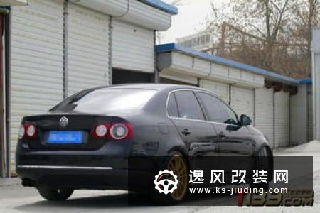 2019款大众速腾改装18寸轮毂 升级绞牙避震降低高度