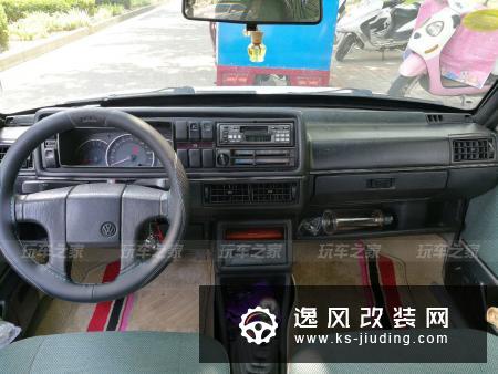90后少年钟爱情怀老车 翻新改装方头捷达MK2