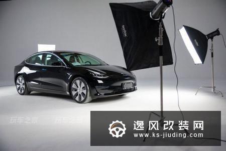 特斯拉Model3改装案例鸣谢车主:感觉还是要20寸轮胎用完