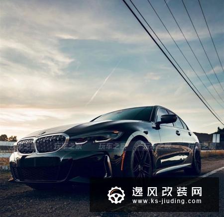 全新一代宝马M340i（G20）改装案例 轮毂升级轮胎加宽