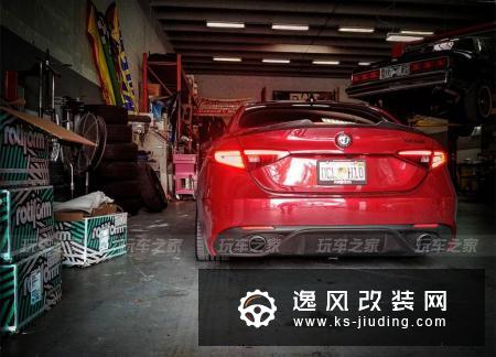 阿尔法·罗密欧Giulia改鸣谢车主:⁇3绞牙避震