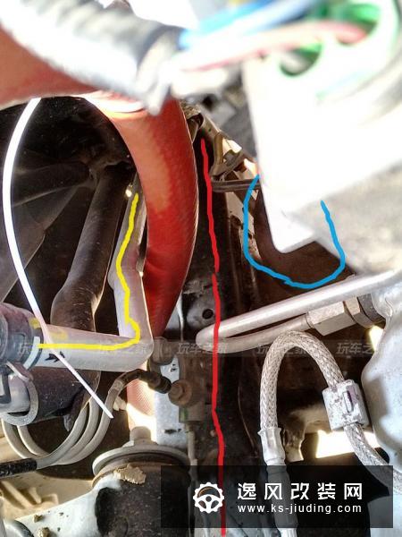 哈弗H9柴油版改装机油废气直排 详细过程说明