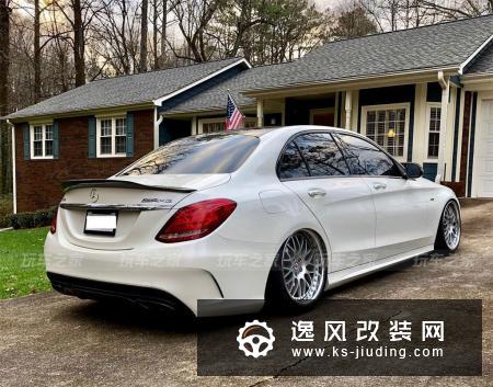 奔驰C450AMG改装案例鸣谢车主:lord.latimer