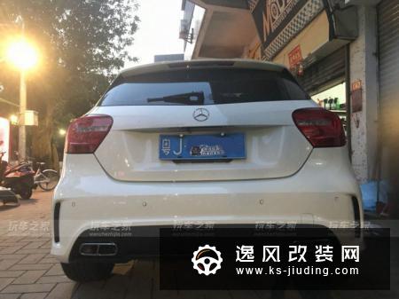奔驰A180改装AMG包围 升级BC避震RES排气