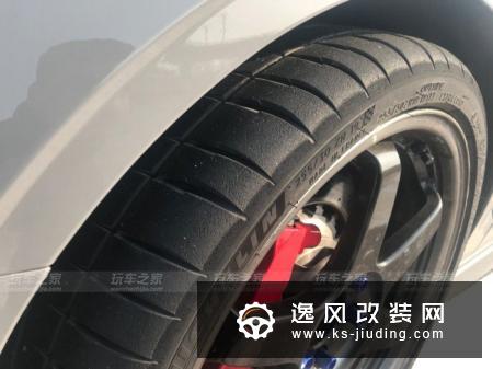 2017款奥迪RS3改装升级 19寸TE37轮毂装车