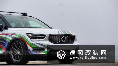 沃尔沃XC40降低底盘不做SUV 改装气动后精气神十足
