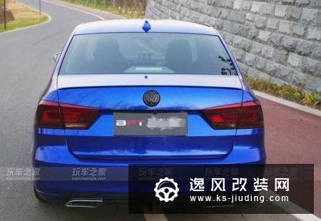 大众桑塔纳个性改装升级 移植奥迪RS前杠