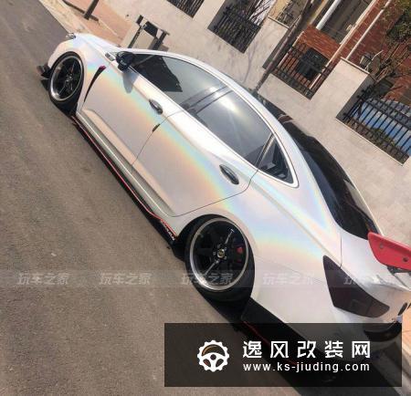 车友提别克威朗三厢版,不甘平庸改装全网首例气动低趴案例