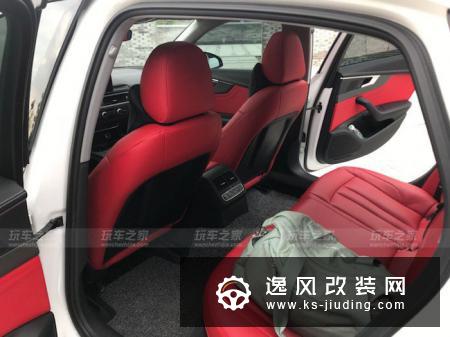 2018款奥迪A4L进取型改装案例 19寸轮毂效果明显