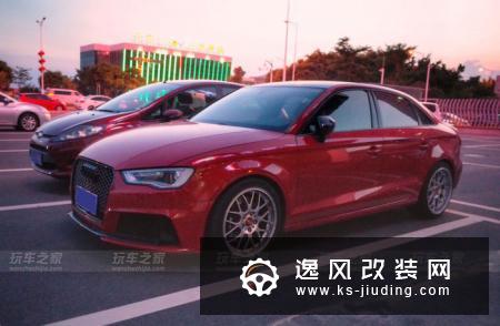 从福克斯ST换到奥迪A3 不甘平庸的车主提车后就开始改装了