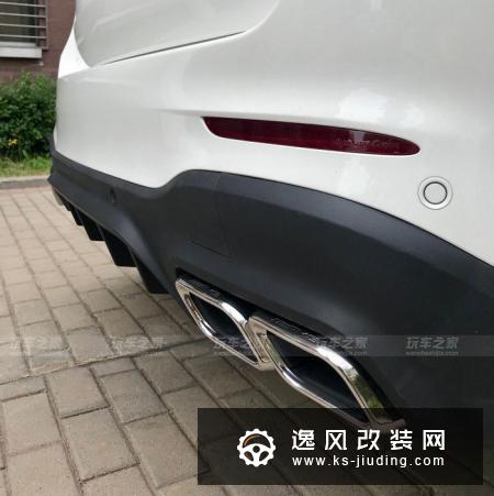 自己动手节省成本 奔驰GLC260改装AMG GLC 63S包围