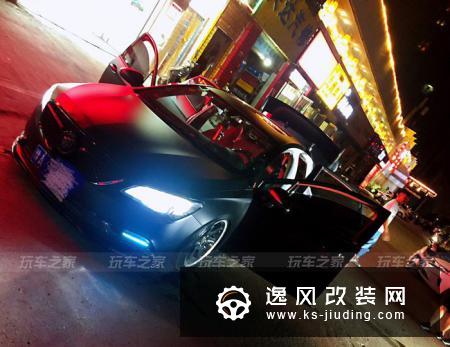 车友提别克威朗三厢版,不甘平庸改装全网首例气动低趴案例