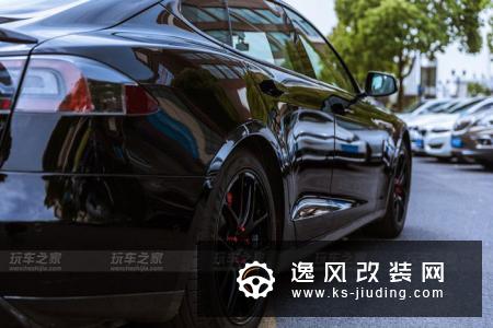 特斯拉Model S改装BBS锻造轮毂 黑武士风格更迷人