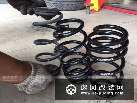 MINI COOPER S改装SSR轮毂 AP Racing刹车 NM短簧