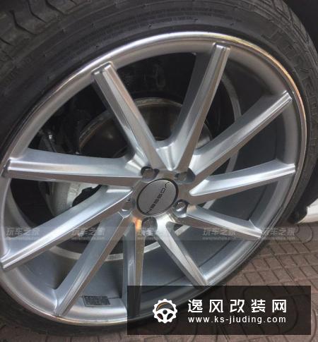 大众POLO改装高尔夫R前杠 双U大灯