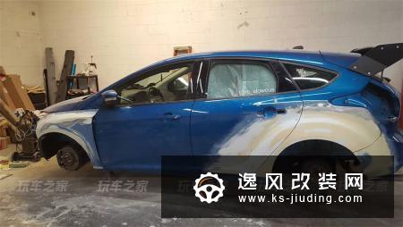 福克斯移植RS包围 定制手工宽体做姿态大王