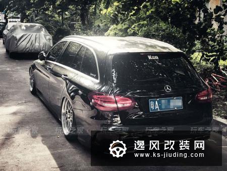 瓦罐爱好者 奔驰C200旅行版改装低趴案例