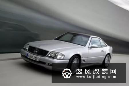 奔驰C200月光石灰改装进化AMG C43