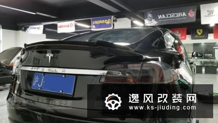 特斯拉Model S改装BBS锻造轮毂 黑武士风格更迷人