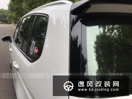 2016款途安L改装方案 轮毂刹车短簧升级 8寸MIB