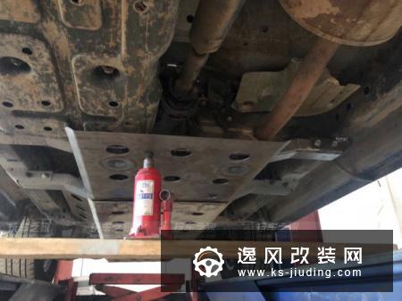 全国首台拓陆者S越野性能强化改装 底盘升高