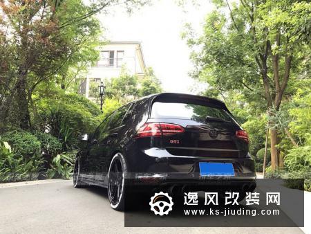 2016款高尔夫GTI 2.0TSI改装 排气轮毂轮胎升级
