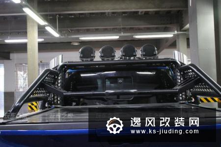 福特新猛禽改装改装前后杠 龙门架射灯