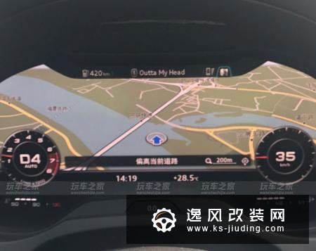 从福克斯ST换到奥迪A3 不甘平庸的车主提车后就开始改装了