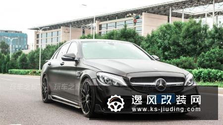 喜欢黑武士风格的你 这辆奔驰C200值得一看