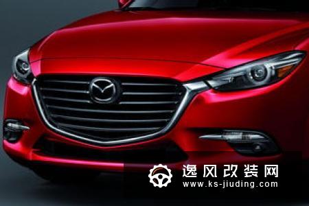昂克赛拉三厢版改装案例 Apower包围/IFG5轮毂