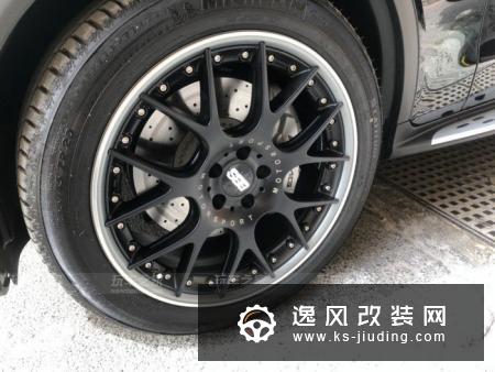 奔驰AMG GLC43 coupe改装20寸BBS CH-R II轮毂