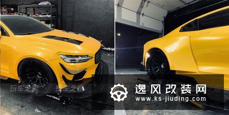 把游戏搬到现实 全球首例宽体沃尔沃Polestar 1改装完工