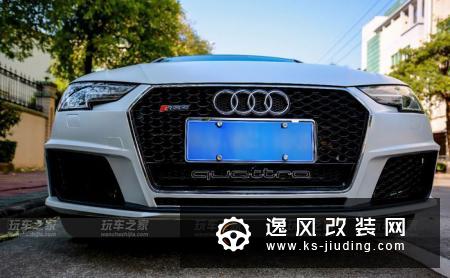 全新奥迪A4L外观改装案例 走心摄影大片