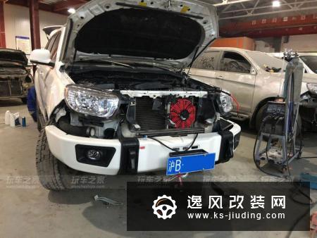福田萨瓦纳改装前后杠 10000磅沃恩绞盘