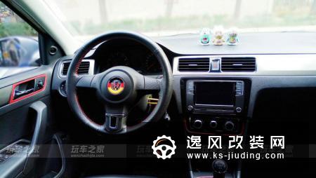大众桑塔纳个性改装升级 移植奥迪RS前杠