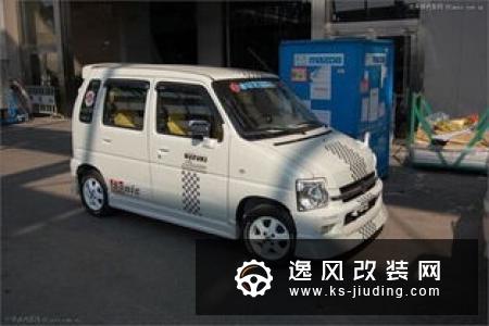 小车也有乐趣 北斗星改装15寸星星轮毂
