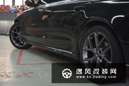 2018款奥迪A4L进取型改装案例 19寸轮毂效果明显