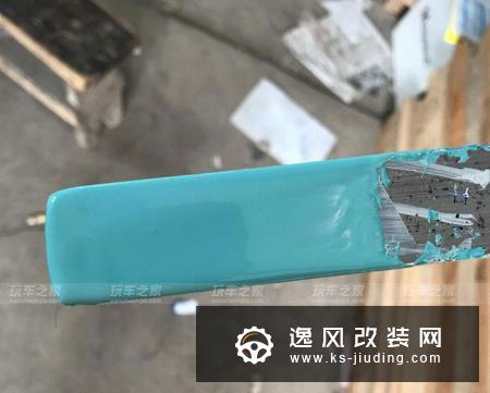 海马M3全车喷漆改色 改装17寸轮毂直通排气
