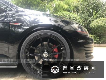 2016款高尔夫GTI 2.0TSI改装 排气轮毂轮胎升级
