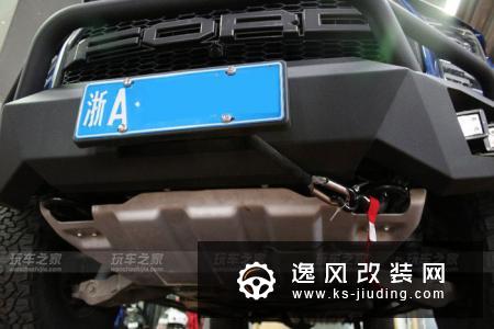 福特新猛禽改装改装前后杠 龙门架射灯