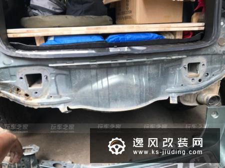 斯巴鲁森林人改装竞技前后杠 提高接近角/底盘升高