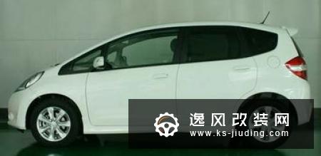 全景天窗版二代飞度改装案例 完美车况