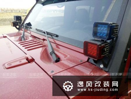 北京BJ40越野改装案例 12000磅绞盘装车
